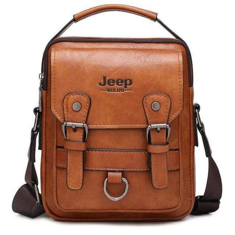 petit sac besace cuir homme générique jeep